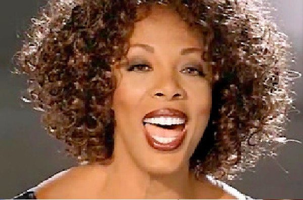 Donna Summer in the music video I Will Go With You, directed by Rocky Schenck