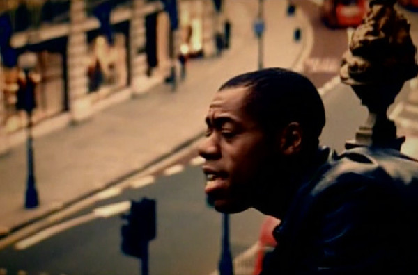 Andrew Roachford in the music video (How Could I) Insecurity, directed by Rocky Schenck
